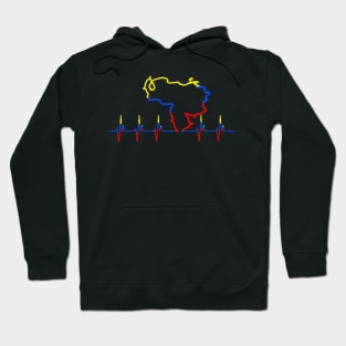 Mi corazón late por Venezuela Hoodie